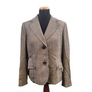 Ann Taylor Women's Brown Blazer Size 14